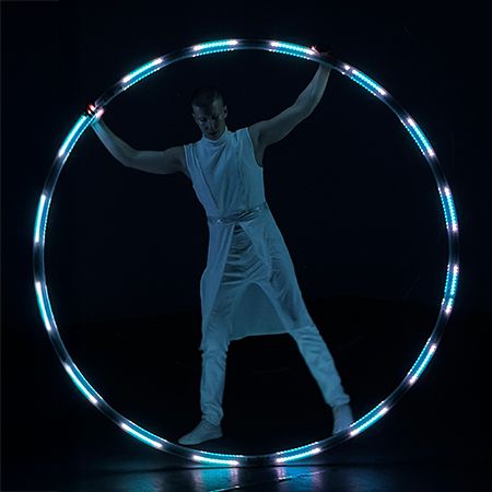 LED Cyr Wheel Show Dubai