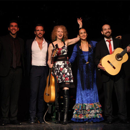 Spectacle de musique et de danse flamenco