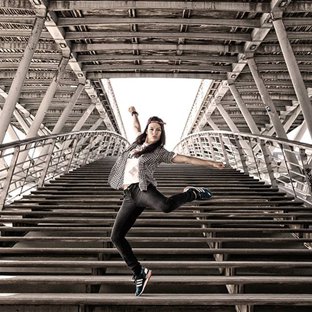 Danseuses de hip-hop féminines