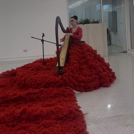 Female Harpist Riyadh