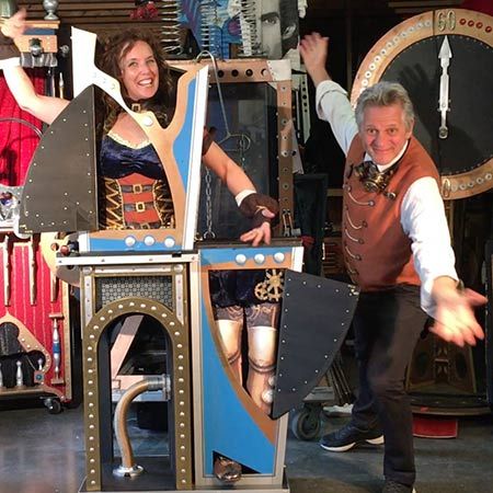 Spectacle de magie virtuel Steampunk