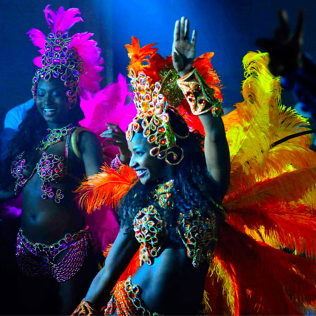 Spettacolo di danza brasiliana a Parigi