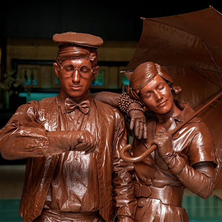 Chocolate Statue Characters