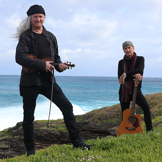 Duo di canzoni popolari australiane del bush