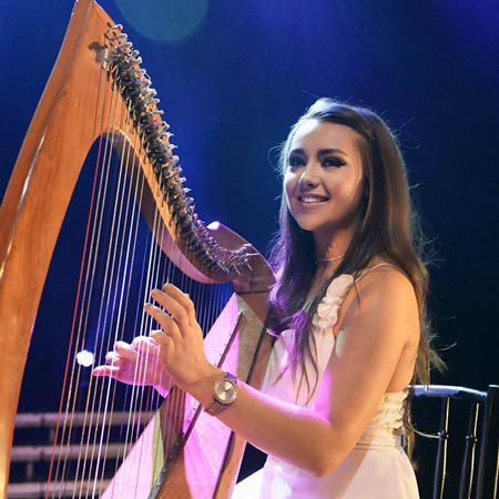 Female Irish Harpist London