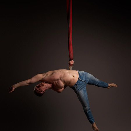 Male Aerial Performer London