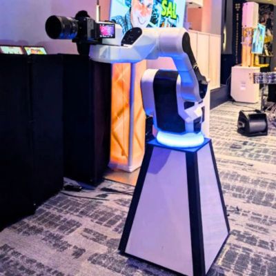 Roboterarm Fotokabine NYC