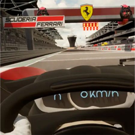 Custom VR Motor Racing Game