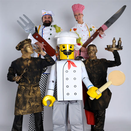 Food Themed Entertainers