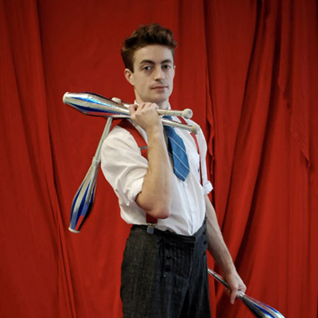 Variety Circus Juggler