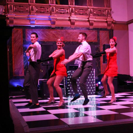 Bailarines de Gatsby Charleston