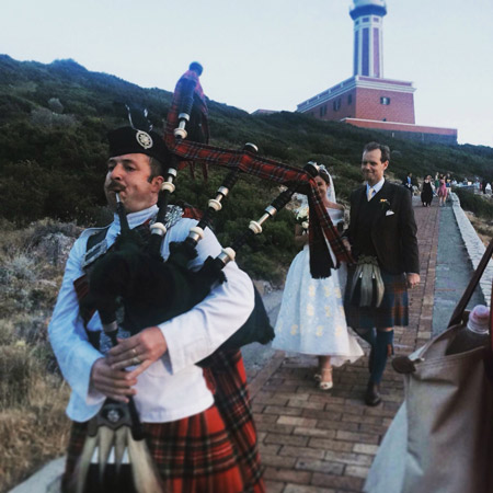Bagpiper Italy