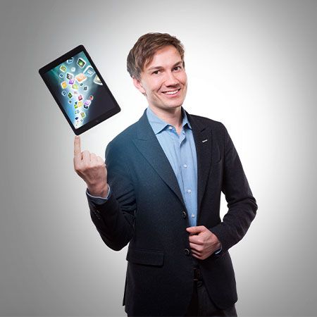 IPad Magician Christoph