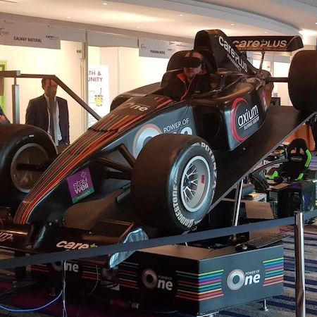 VR Open-Wheel Car Simulator
