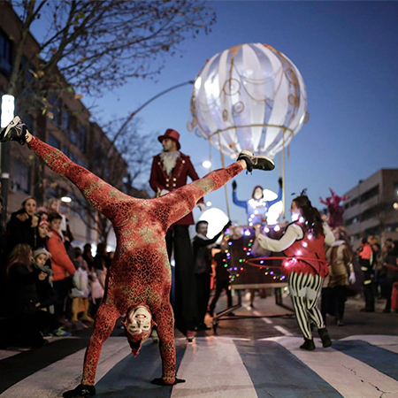 Desfile de Circo Vintage