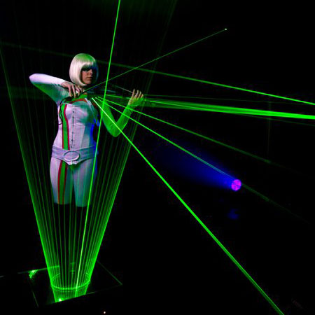 Laser Violin Show