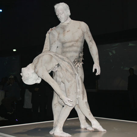 Acrobatic Statues