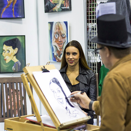 Caricaturist Helsinki