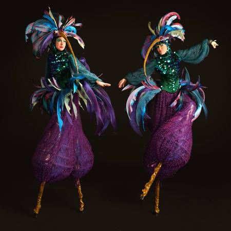 Hummingbird Stilt Walkers