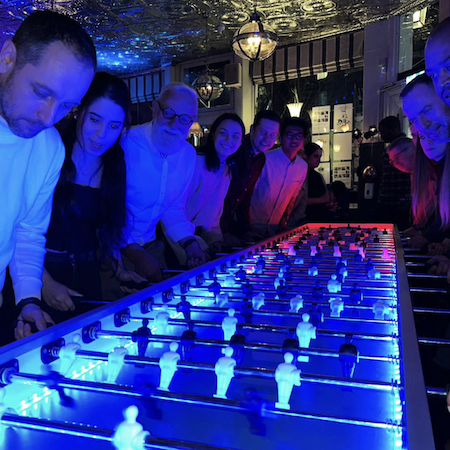 Giant LED Foosball Table UK