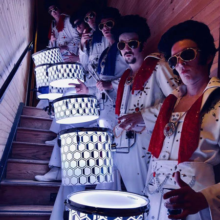 Elvis LED Drummers