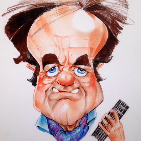 Caricaturist Michel