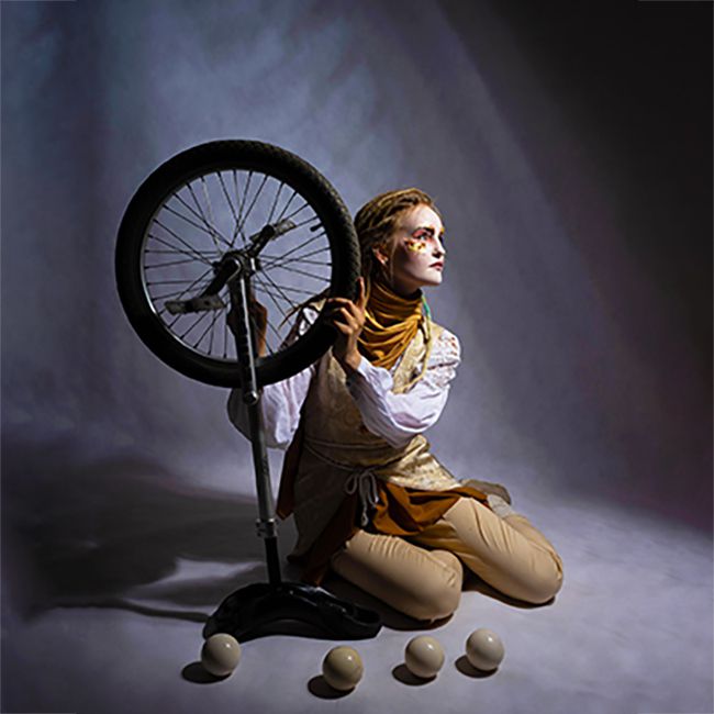 Unicycle Performer Moscow 