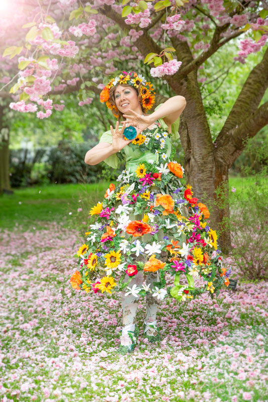 Floral Walkabout Characters – Mix and Mingle Entertainment | Scarlett ...