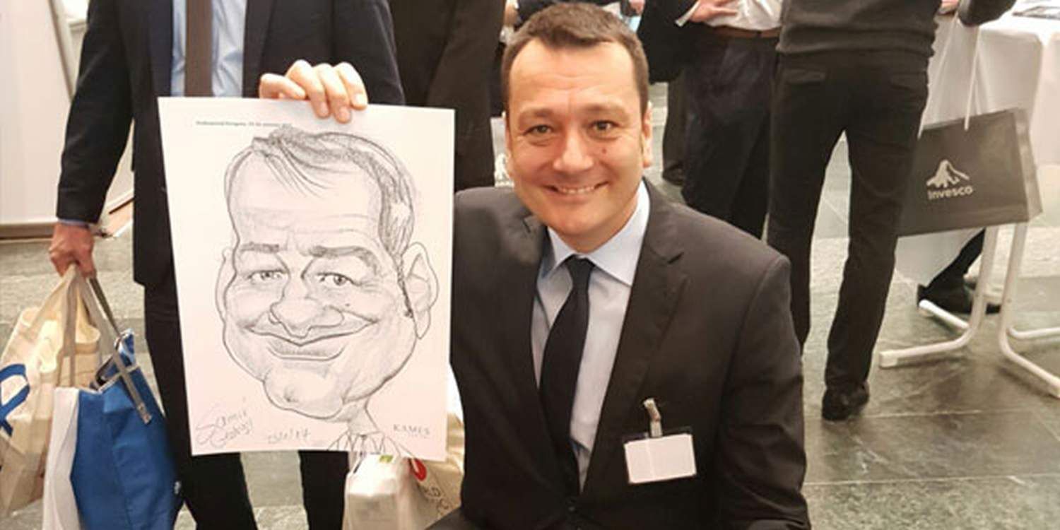 Caricaturist Draws A Win At Mannheim Exhibition