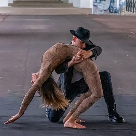 Hip Hop Contortion Duo Milan