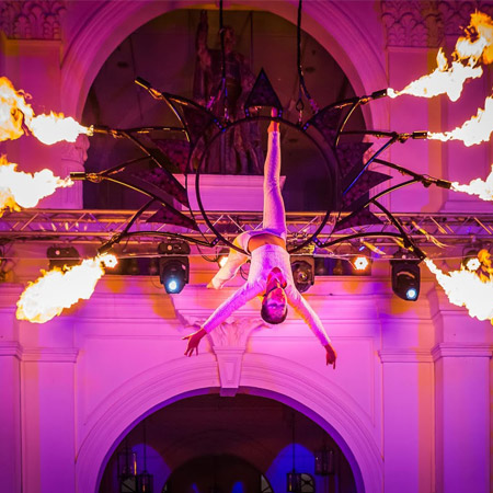 Aerial Hoop Fire Act Singapore