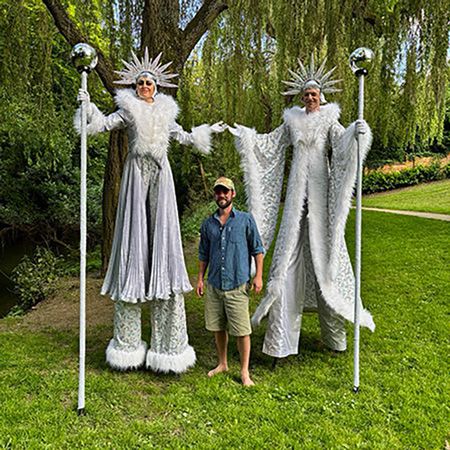 LED Celestial Star Stiltwalkers
