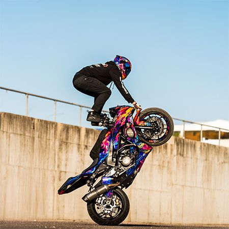 Freestyle Motorrad Stunt Show