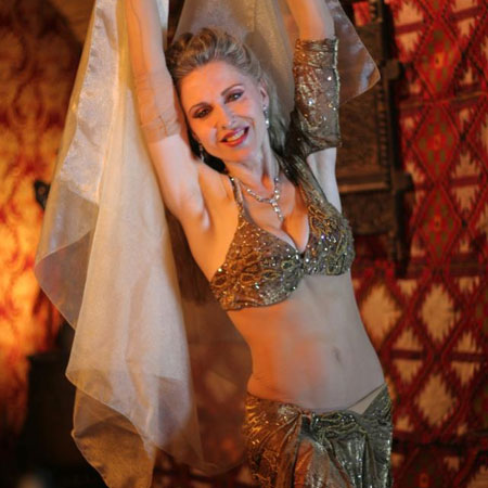 Bailarina del vientre egipcia