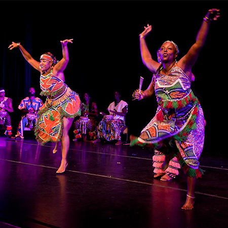 Groupe de danse africaine à Miami