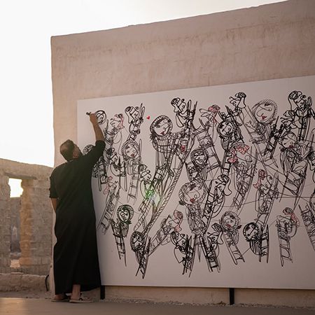 Live One-Line Artist KSA