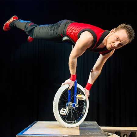 Unicycle Stage Show