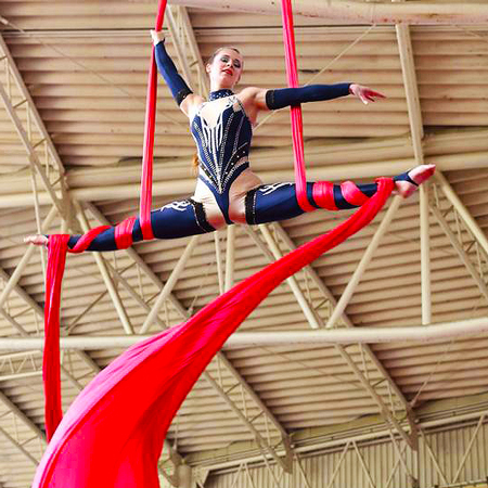 Aerial Silk Performer Russia