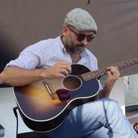 Guitariste de Slack Key