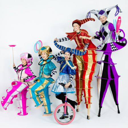 Personnages de Parade de Cirque
