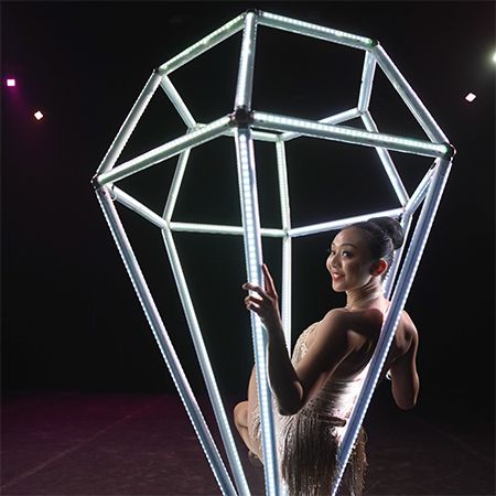 Spectacle acrobatique LED Diamond