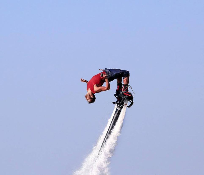 Hire Flyboard Rider Italy - Water Jet Pack Experience