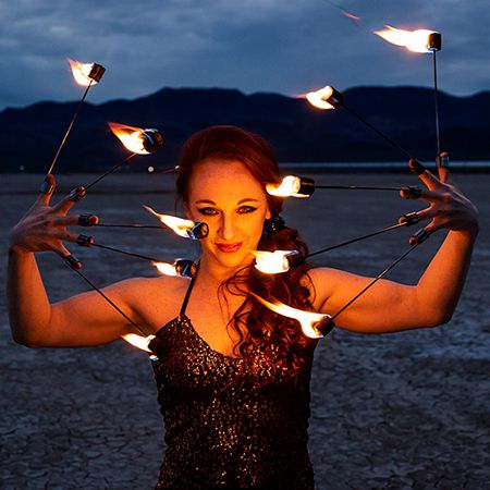Fire Performer Las Vegas