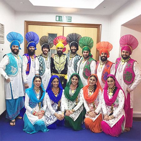 Dhol Drummers and Bhangra Dance