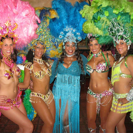 Bailarines de Samba Brasileño en LA