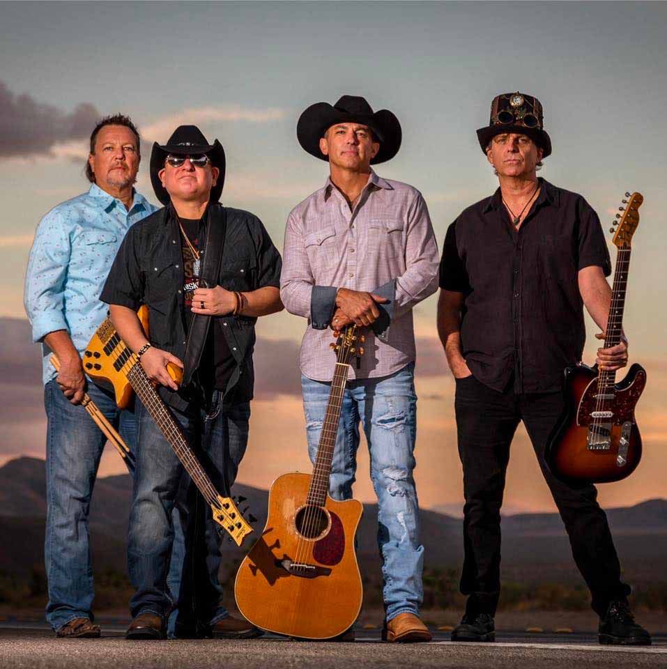 Groupe de rock country Las Vegas