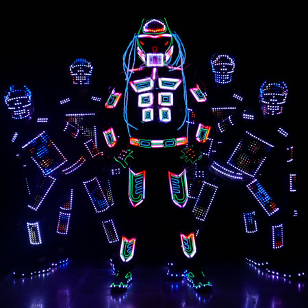 Customisable LED Dancers Asia