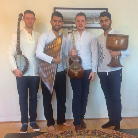 Traditionelle iranische Band UK