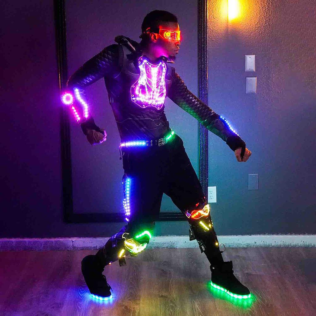 LED Hoverboard Performers 