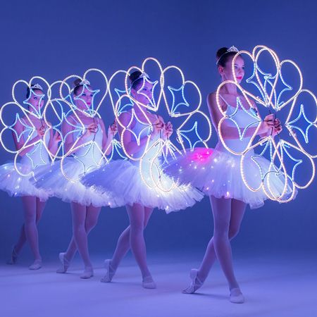 LED Gymnastics Trio